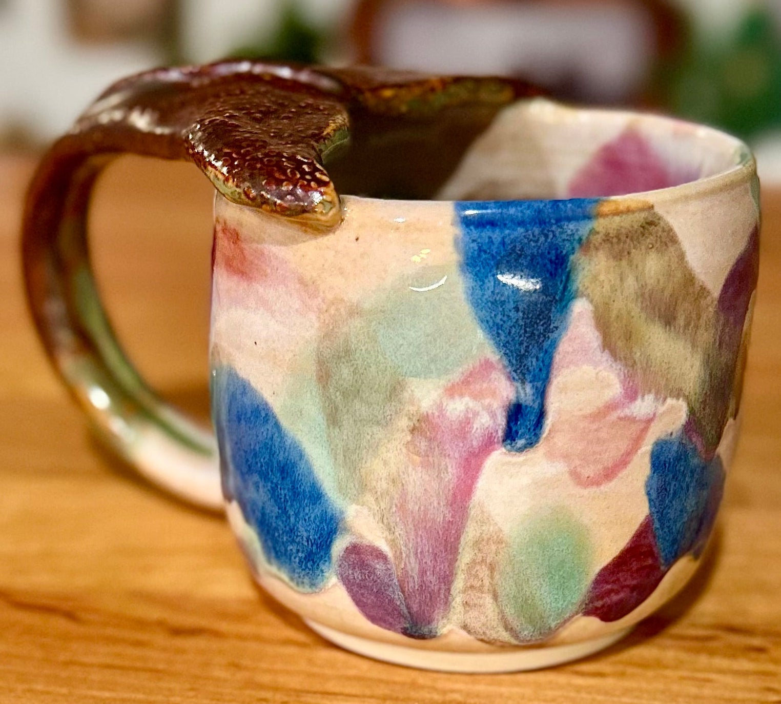 The Whale Mug: Rainbow Tide