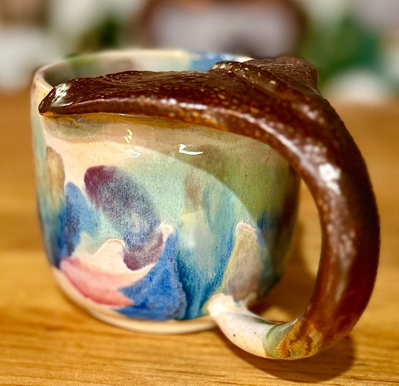 The Whale Mug: Rainbow Tide