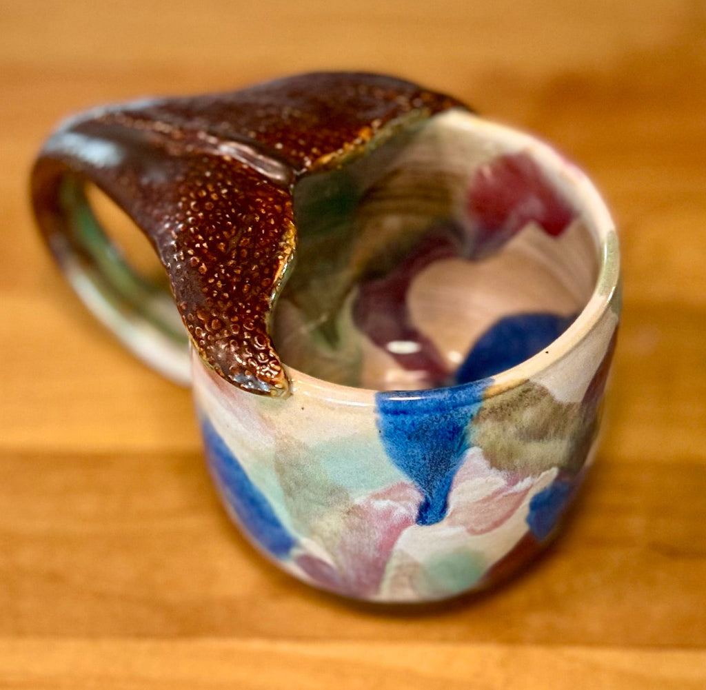 The Whale Mug: Rainbow Tide