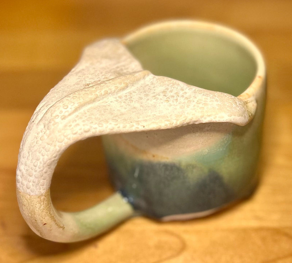 The Whale Mug: Sea Glass